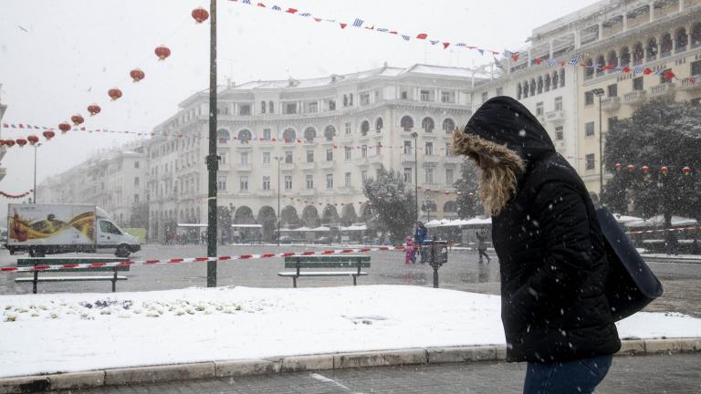 Κακοκαιρία «Ωκεανίς»: Χιόνια κρύο και ισχυροί άνεμοι δημιούργησαν προβλήματα