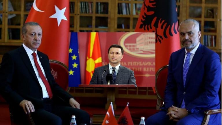 Ανθελληνικός θύλακας εντός του ΝΑΤΟ το τρίγωνο Τουρκία-Αλβανία-Σκόπια
