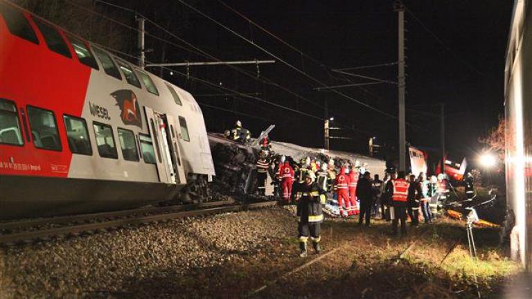 Σύγκρουση τρένων στην Ισπανία με έναν νεκρό και οκτώ τραυματίες (ΦΩΤΟ-ΒΙΝΤΕΟ)