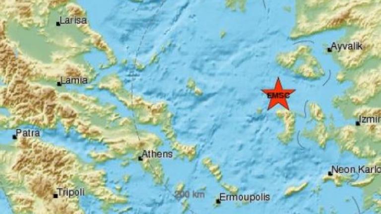 Σεισμός τώρα στη Χίο 