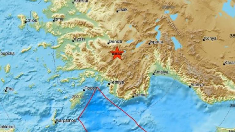 Σεισμός 4,9 Ρίχτερ στην Τουρκία