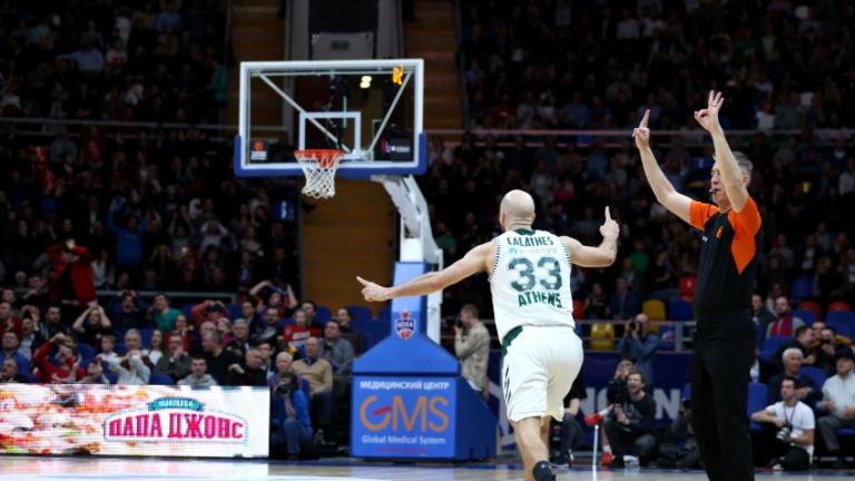 ΤΣΣΚΑ Μόσχας-Παναθηναϊκός ΟΠΑΠ 77-78: Πράσινε θεέ Παναθηναϊκέ! (ΒΙΝΤΕΟ)