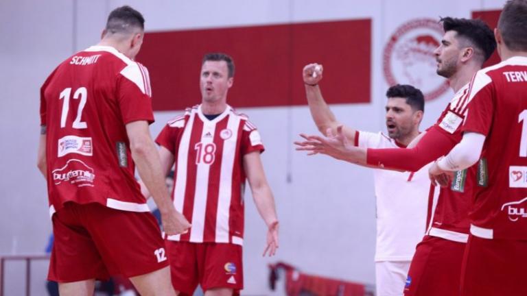 Volley League: Πήρε το ντέρμπι πρωτιάς ο Ολυμπιακός