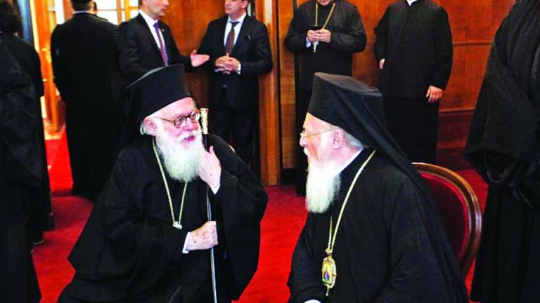 Κόντρα Αναστάσιου - Βαρθολομαίου για το αυτοκέφαλο της Ουκρανικής Εκκλησίας