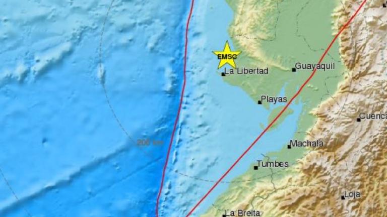 Σεισμός 6,2 Ρίχτερ στο Εκουαδόρ 