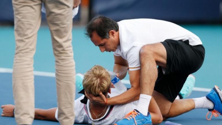 ΣΟΚ: Τενίστας κατέρρευσε σε αγώνα! 
