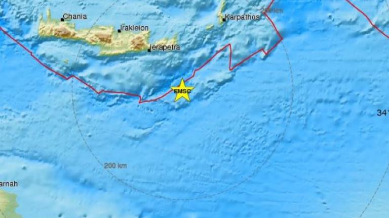 Σεισμός στην Κρήτη 