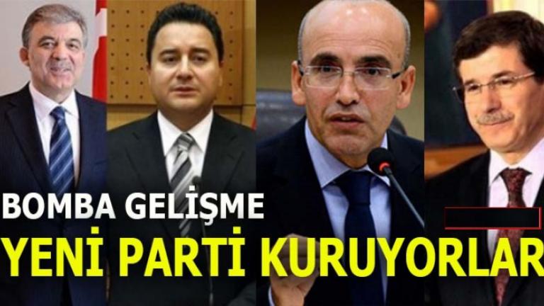 Νέο «κεντροδεξιό» κόμμα δημιουργούν διαφωνούντα πρωτοκλασάτα στελέχη του κόμματος του Ερντογάν