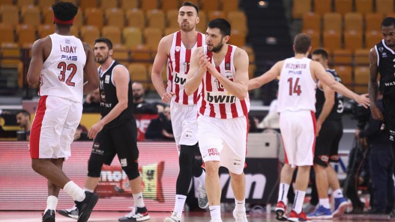 Ολυμπιακός-ΠΑΟΚ 80-59: Άνετος κόντρα στα προβλήματα