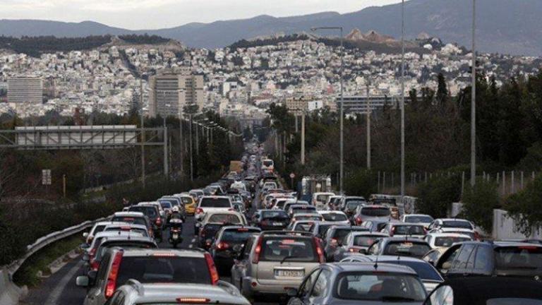 Αυξημένη κίνηση στους δρόμους της Αθήνας - Δείτε live την κίνηση 
