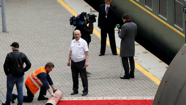 Άφιξη «παρωδία» του τρένου του Κιμ Γιονγκ Ουν στη Ρωσία! Δύσκολες ώρες... για τον μηχανοδηγό! (video)