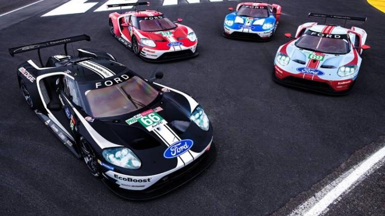Φόρο τιμής στον 24ωρο αγώνα αντοχής του Le Mans αποτίει η Ford με εορταστικά αγωνιστικά χρώματα (ΦΩΤΟ)