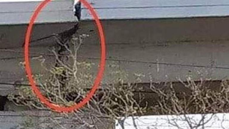 Ο Άκης Τσελέντης κρούει τον «κώδωνα» του κινδύνου: Αυτή είναι η τεράστια ρωγμή στη γέφυρα του Φαληρικού Δέλτα (φωτο)