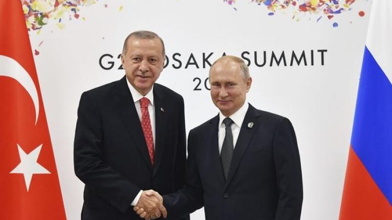 Ο Πούτιν πρότεινε στον Ερντογάν την ενίσχυση της συνεργασίας στον τομέα των επενδύσεων