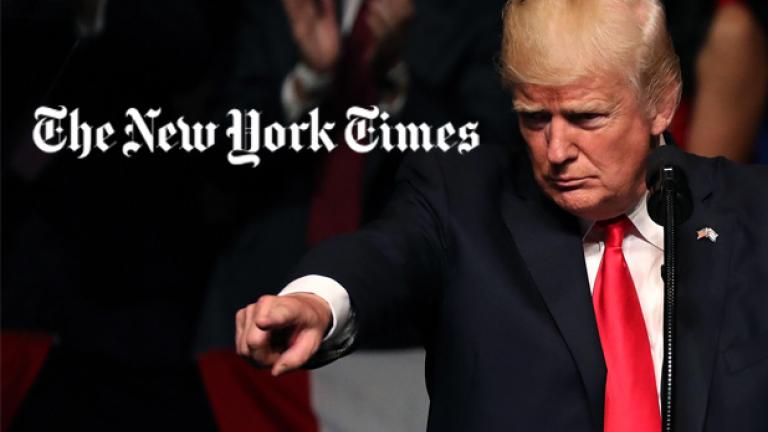Ο Τραμπ κατηγορεί τους New York Times για «προδοσία»