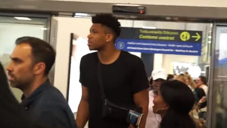 Γιάννης Αντετοκούνμπο: Στη Μύκονο για φιλανθρωπικό event (Video) 