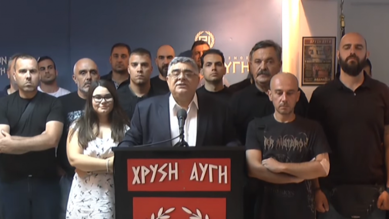 Νίκος Μιχαλολιάκος: Η Χρυσή Αυγή δεν τελείωσε! 