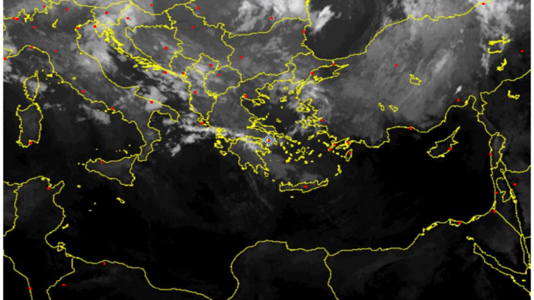 Δείτε LIVE από δορυφόρο την εξέλιξη του καιρού, στην Ελλάδα, στιγμή προς στιγμή