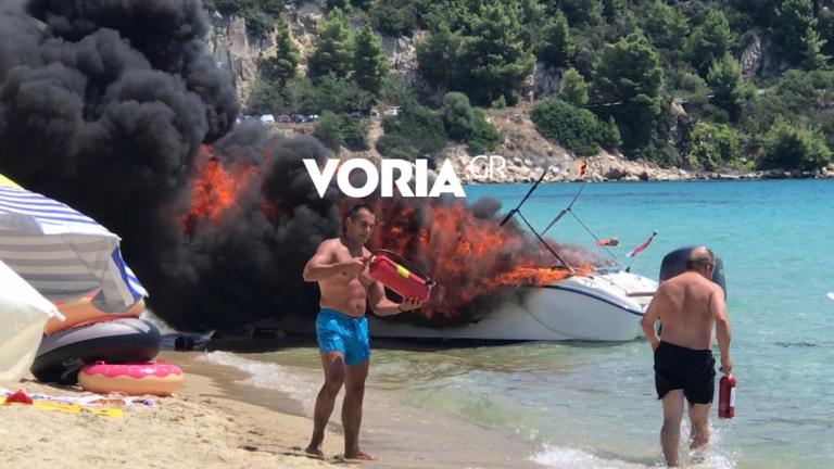 Χαλκιδική: Έκρηξη σε σκάφος – Τραυματίστηκε μητέρα και δυο παιδιά 