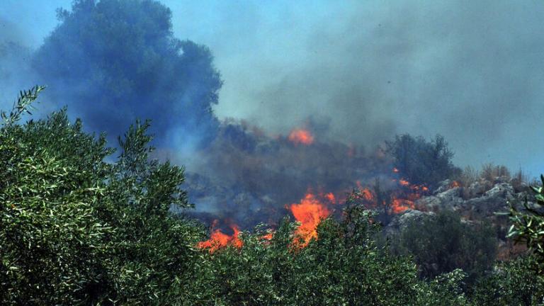 Πυρκαγιά στη Μεγαλόπολη 