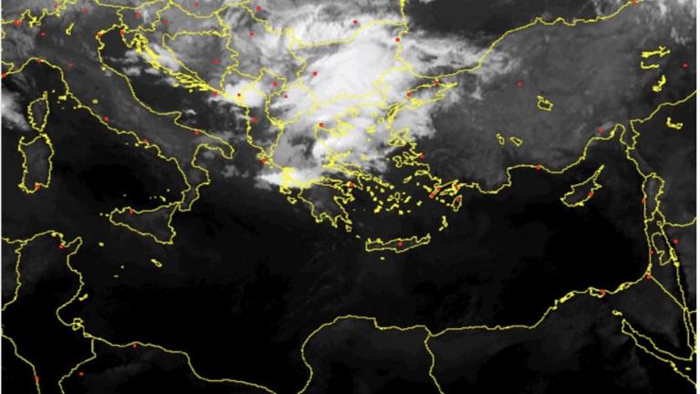 Δείτε LIVE από δορυφόρο, λεπτό προς λεπτό, την εξέλιξη του καιρού, στην Ελλάδα