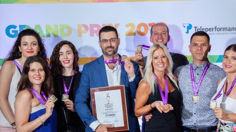 Χρυσό βραβείο για 2η συνεχή χρονιά στην AEGEAN