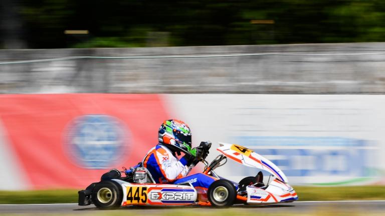 Βαθμοί για τον  15χρονο Κωνσταντίνο Κομνηνό στο Ιταλικό πρωτάθλημα karting!