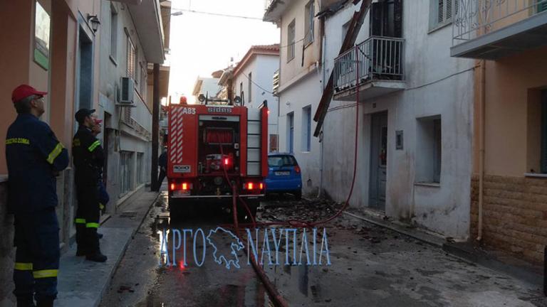 Ναύπλιο: Ηλικιωμένη εντοπίστηκε νεκρή κατά τη διάρκεια κατάσβεσης φωτιάς σε σπίτι