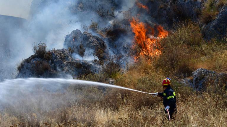 Φωτιά τώρα στο Νέο Ικόνιο Περάματος 