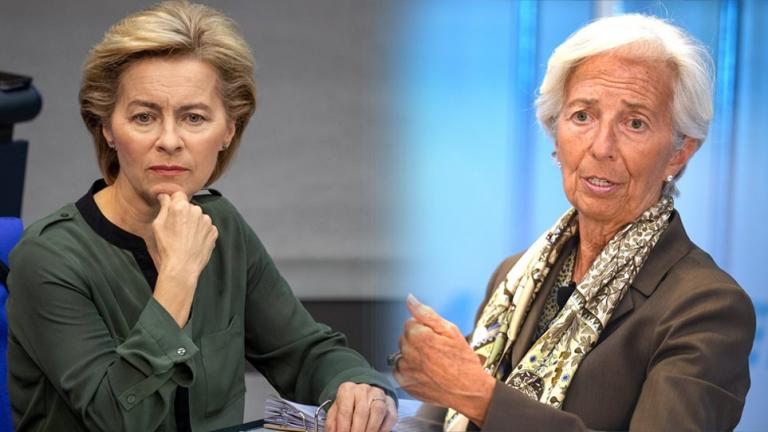 Συμφώνησαν οι Ευρωπαίοι: Η Γερμανίδα Ούρσουλα φον ντερ Λάιεν στη Κομισιόν, η Λαγκάρντ στην Ευρωπαϊκή Τράπεζα