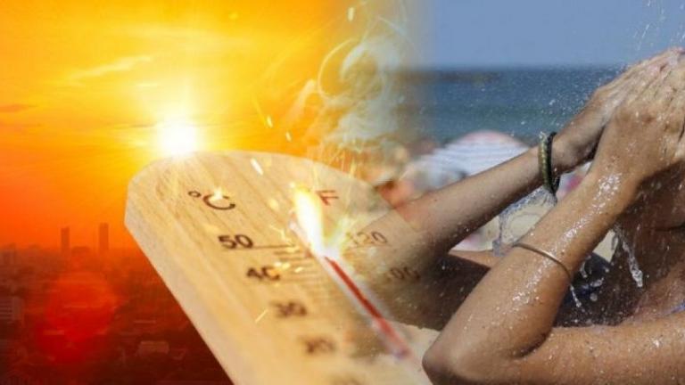Καμίνι η χώρα σήμερα Σάββατο-Στους 41 βαθμούς η θερμοκρασία, 7 μποφόρ στο Αιγαίο