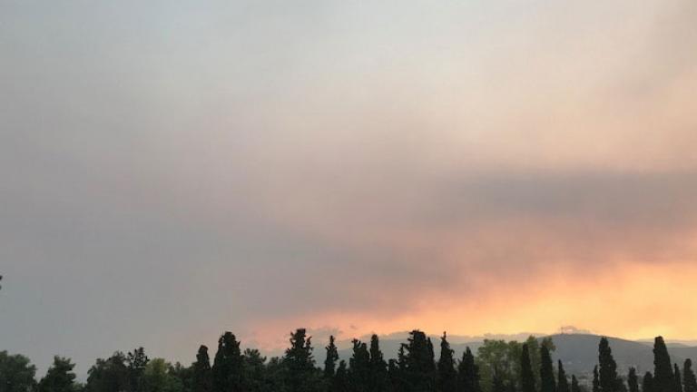 Ορατός από το διάστημα ο καπνός από τις φωτιές σε Εύβοια και Θήβα (ΦΩΤΟ)