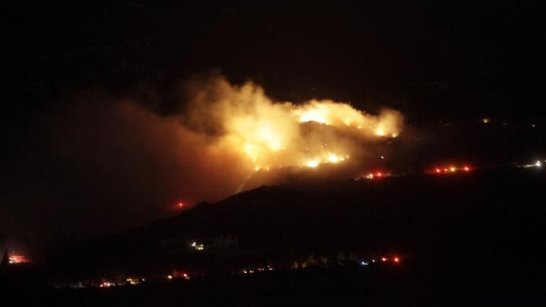 Φωτιά τώρα στις Αρχάνες του Ηρακλείου