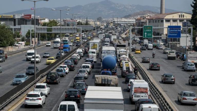 Μεγάλα κυκλοφοριακά προβλήματα στον Κηφισό