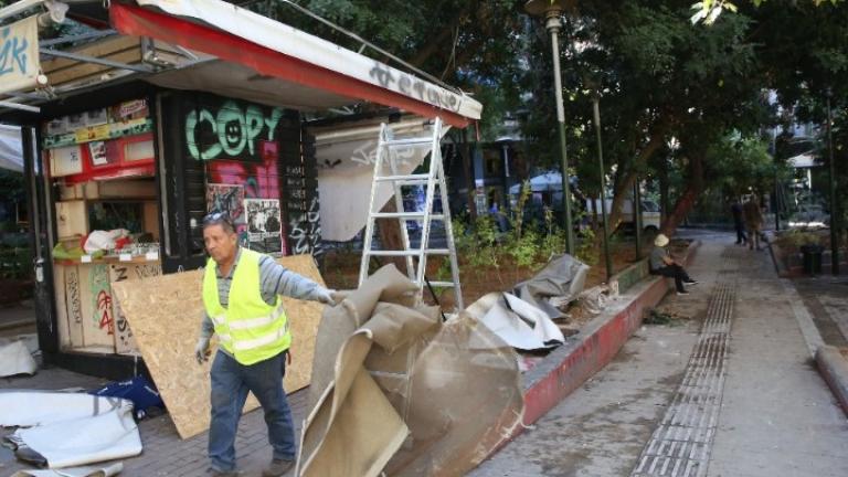 «Λίφτινγκ» της πλατείας Εξαρχείων από τον Δήμο Αθηναίων