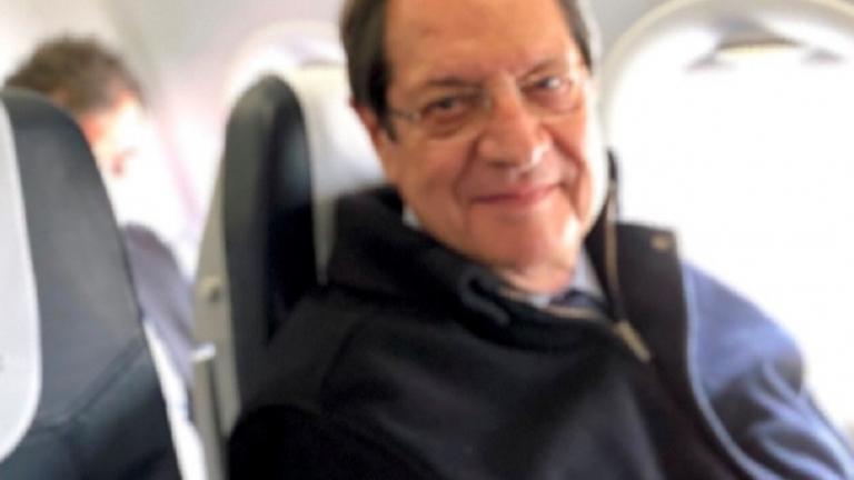 Αεροπορική περιπέτεια με αίσιο τέλος για τον Προλεδρο της Κύπρου