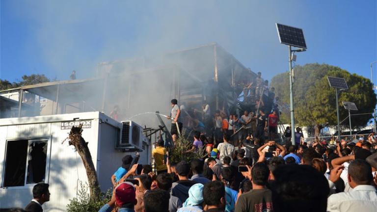 Δεν υπάρχει απανθρακωμένο βρέφος στη Μόρια