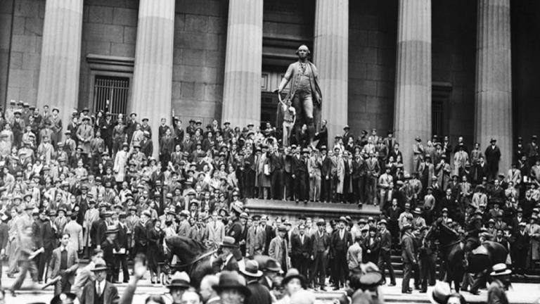 Σαν σήμερα 18 Οκτωβρίου 1929 Μεγάλο και ισχυρό «κραχ» στο Χρηματιστήριο της Νέας Υόρκης