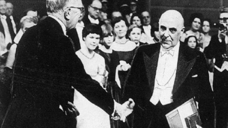 Σαν σήμερα 24 Οκτωβρίου 1963 η Σουηδική Ακαδημία τιμά τον Γιώργο Σεφέρη με το Νόμπελ Λογοτεχνίας