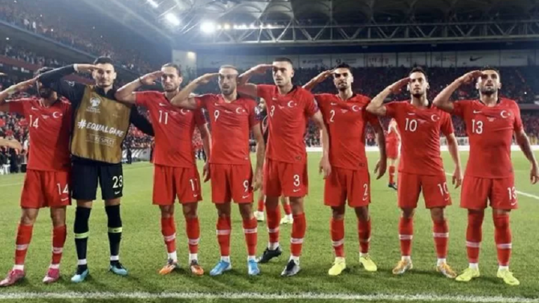 Τιμωρία περιμένεί τους Τούρκους ποδοσφαιριστές για τον προκλητικό πανηγυρισμό τους για Συρία