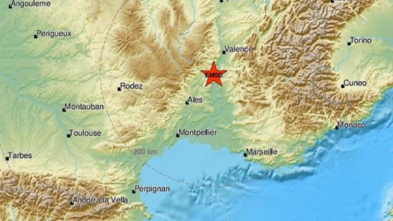 Γαλλία: Σεισμός 5,4 Ρίχτερ 