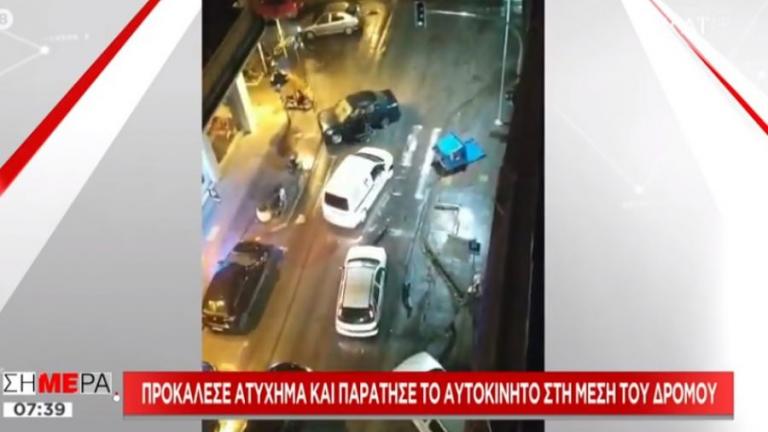 Ανεξέλεγκτη πορεία ΙΧ στην οδό Κασσάνδρου