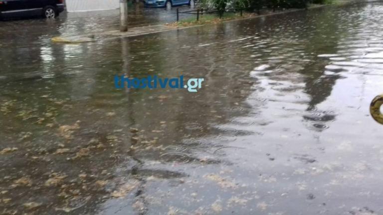 Διακοπή κυκλοφορίας σε δύο επαρχιακούς δρόμους της Χαλκιδικής λόγω κακοκαιρίας