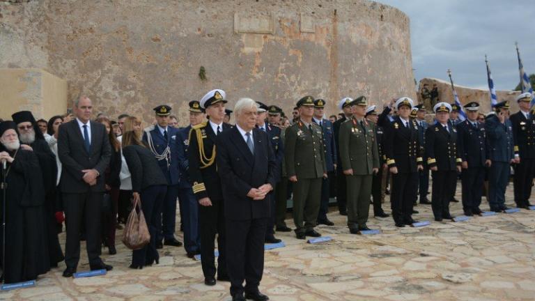 Παρουσία Παυλόπουλου κορυφώθηκαν οι εκδηλώσεις για την επέτειο της Ένωσης της Κρήτης με την Ελλάδα