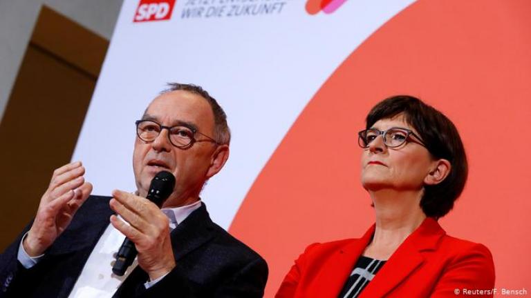 Σενάρια πρόωρων εκλογών φέρνει η νέα ηγεσία στο SPD