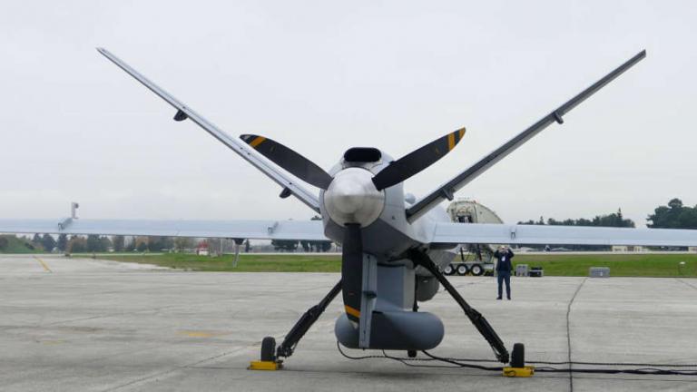 Δείτε το πρώτο drone της Ελληνικής Πολεμικής Αεροπορίας εν δράσει