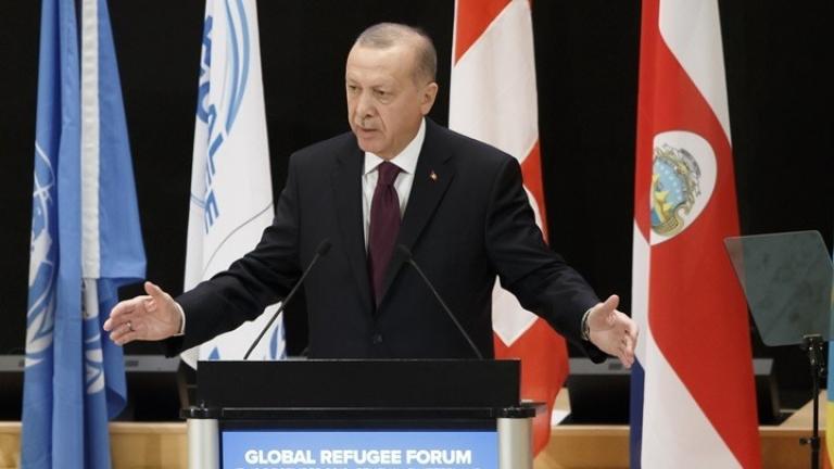 Ρ.Τ. Ερντογάν: Η τουρκική επέμβαση στην Συρία έγινε ... λόγω της ανεπάρκειας της διεθνούς οικονομικής βοήθειας για τους πρόσφυγες