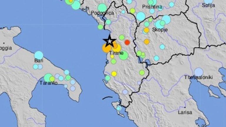 Συνεχίζονται οι μετασεισμοί στην Αλβανία μετά τον φονικό σεισμό της 26ης Νοεμβρίου
