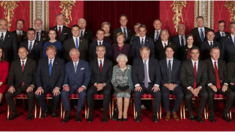 Η δεξίωση της βασίλισσας Ελισάβετ στους ηγέτες του ΝΑΤΟ (ΒΙΝΤΕΟ-ΦΩΤΟ)