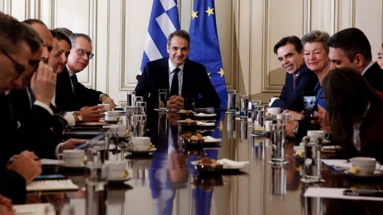 Κυρ. Μητσοτάκης για μεταναστευτικό: Ανάγκη ενός λογικού επιμερισμού των βαρών στην ΕΕ